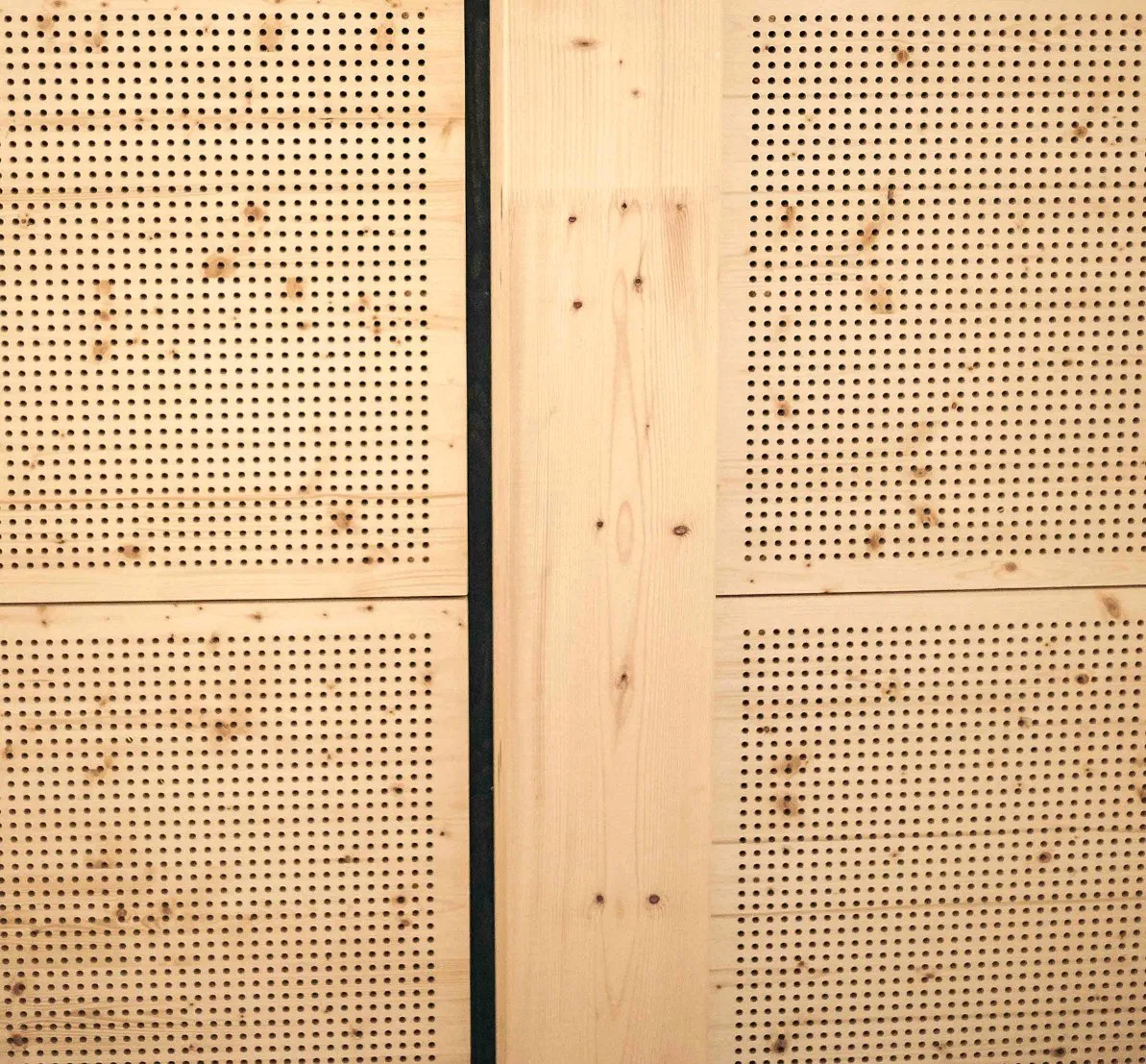 Multi-Purpose Classroom Soundproof Construction Material MDF Ceiling Panel Perforated Acoustic Panel