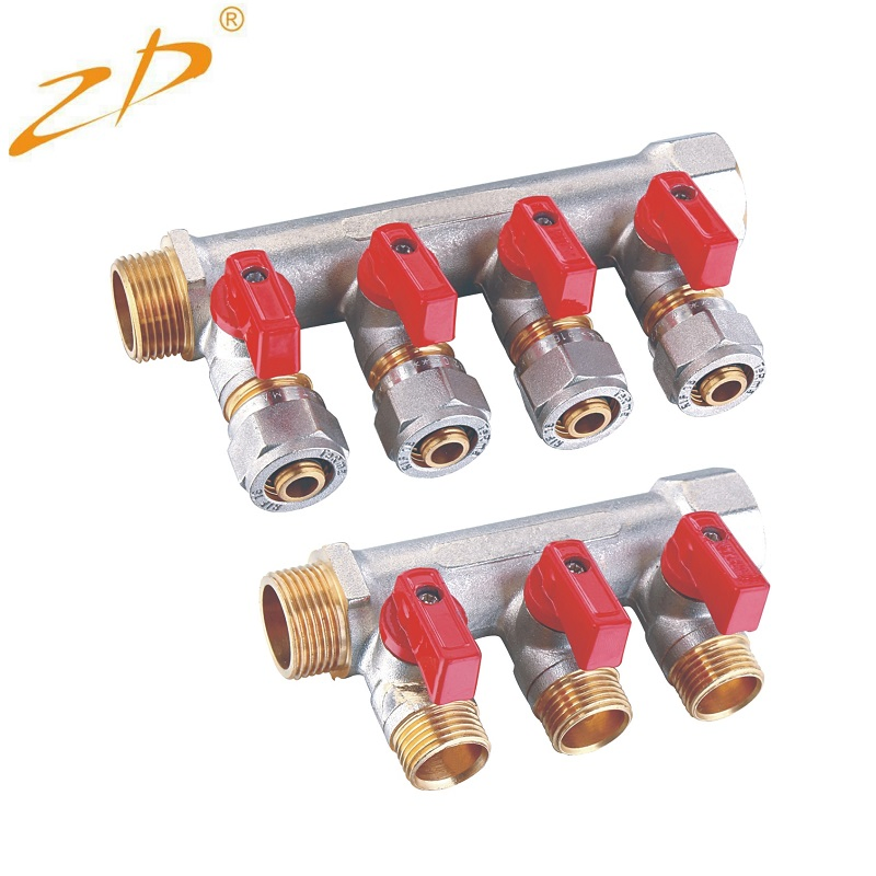Mixing Valve Pump Set for Manifolds with All Fittings and Circulating Pump
