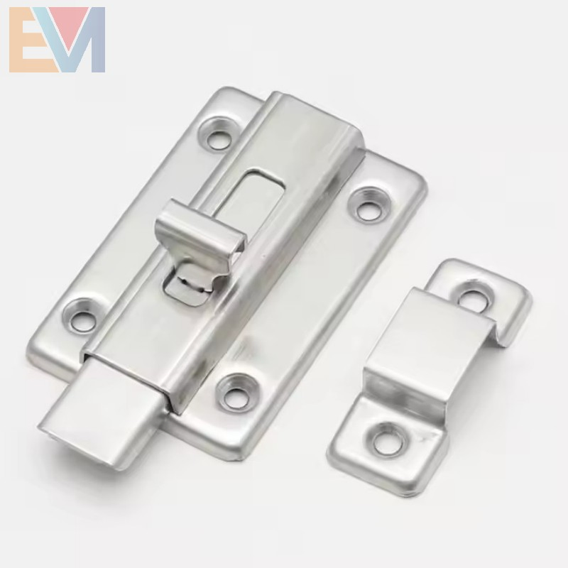 High Quality Security Stainless Steel Toilet Door Bathroom Aluminum Window Latch
