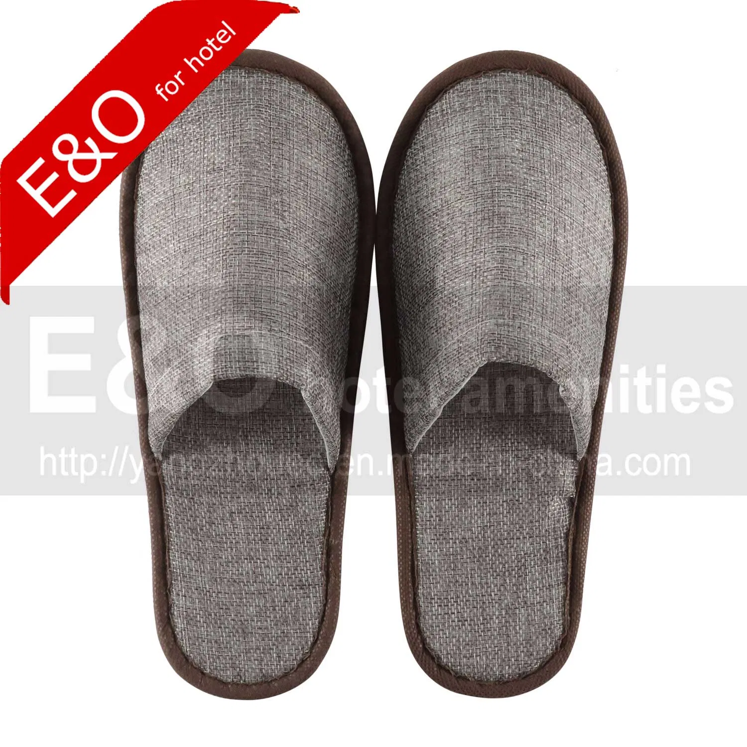 Hotel Disposable Linen Slipper for Summer, Good Quality Indoor Used Slipper