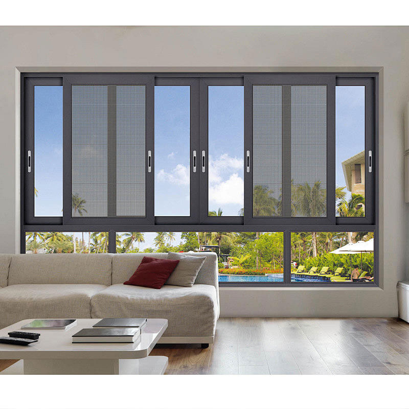 Soundproof Elegance Aluminum Sliding Window Good Price