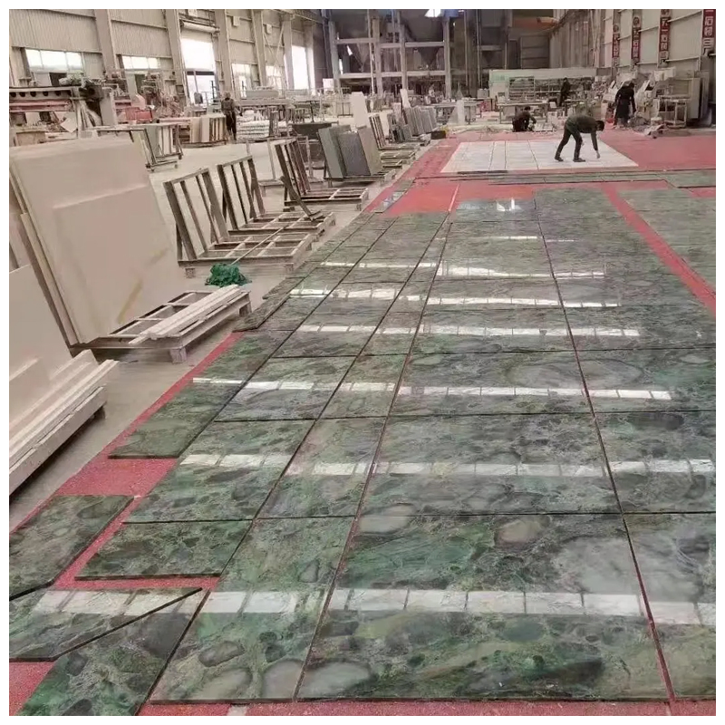 Palladium Smeraldo Green Quartzite Polished Floor and Wall Tiles