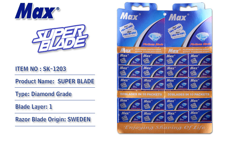 Stainless Steel Double Edge Razor Blades