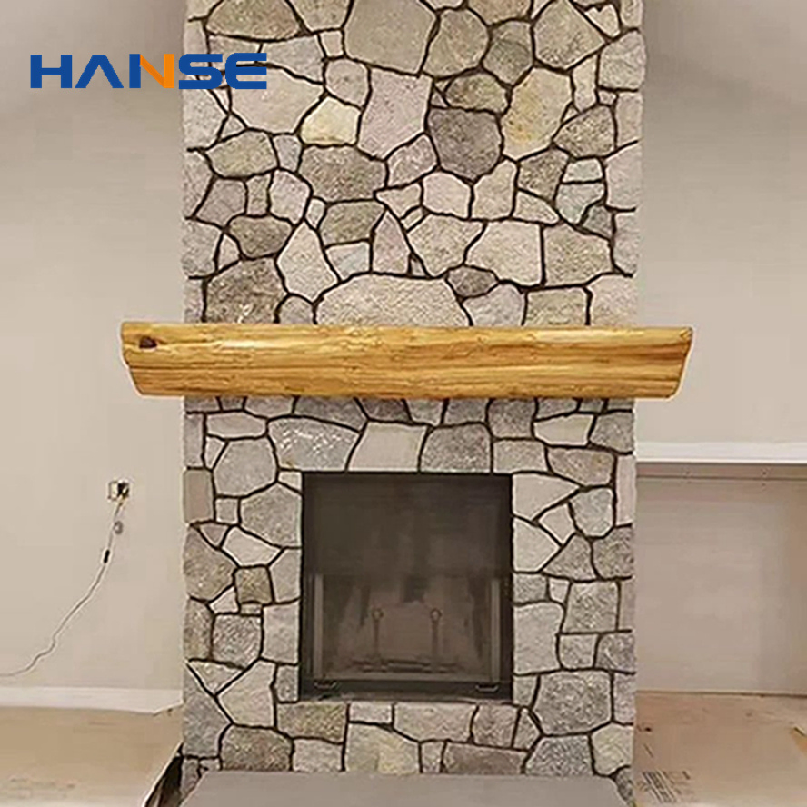 Australia Hot Natural White Sandstone Split Surface Outdoor Slate Loose Stone