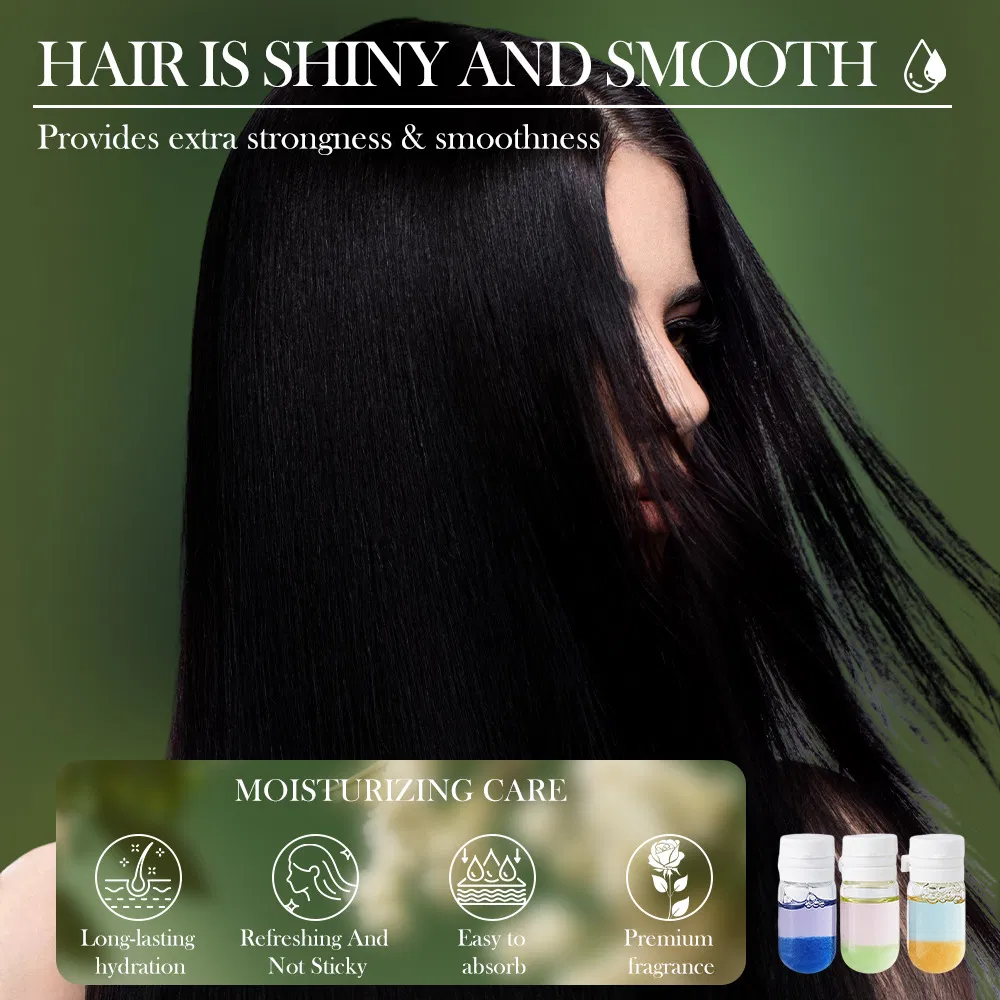 Nourishing Hair Essential Oil Capsules for Frizz Control