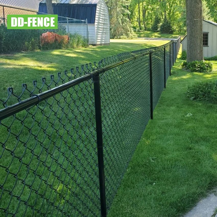 Factory Sale Sport Playground Garden Diamond Wire Mesh Chain Link Fence