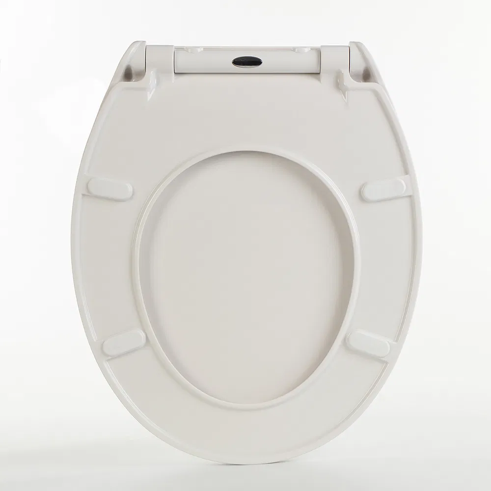 Premium U-Shaped Toilet Seat for Bathrooms with Patented Design (Soft-Close Feature)