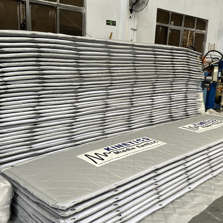 Litong Hot Sale Waterproof PVC Mesh Tarpaulin Sound Absorption Control Decibel Noise Barrier Blanket