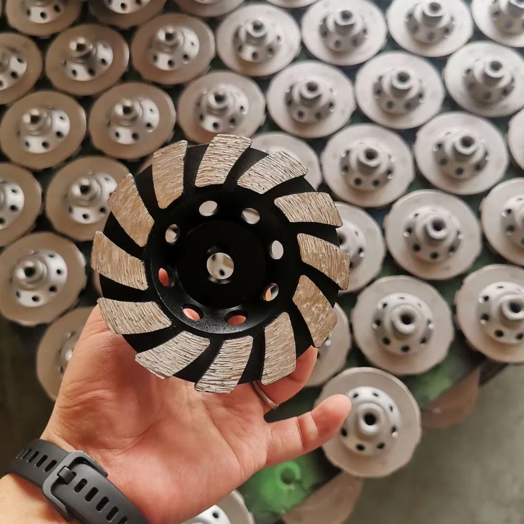 Floor Grinder Wheels with 24 Segments Concrete Grinding Wheel Abrasive Diamond Tool (JOY-CW-T24)