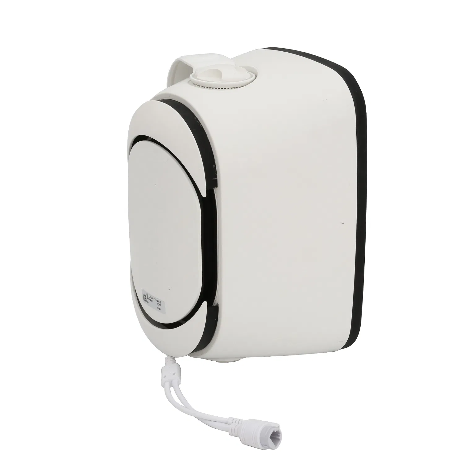 Dante Network Wall Speaker with IP66 Waterproof Design for Outdoor Restaurant Patio Use