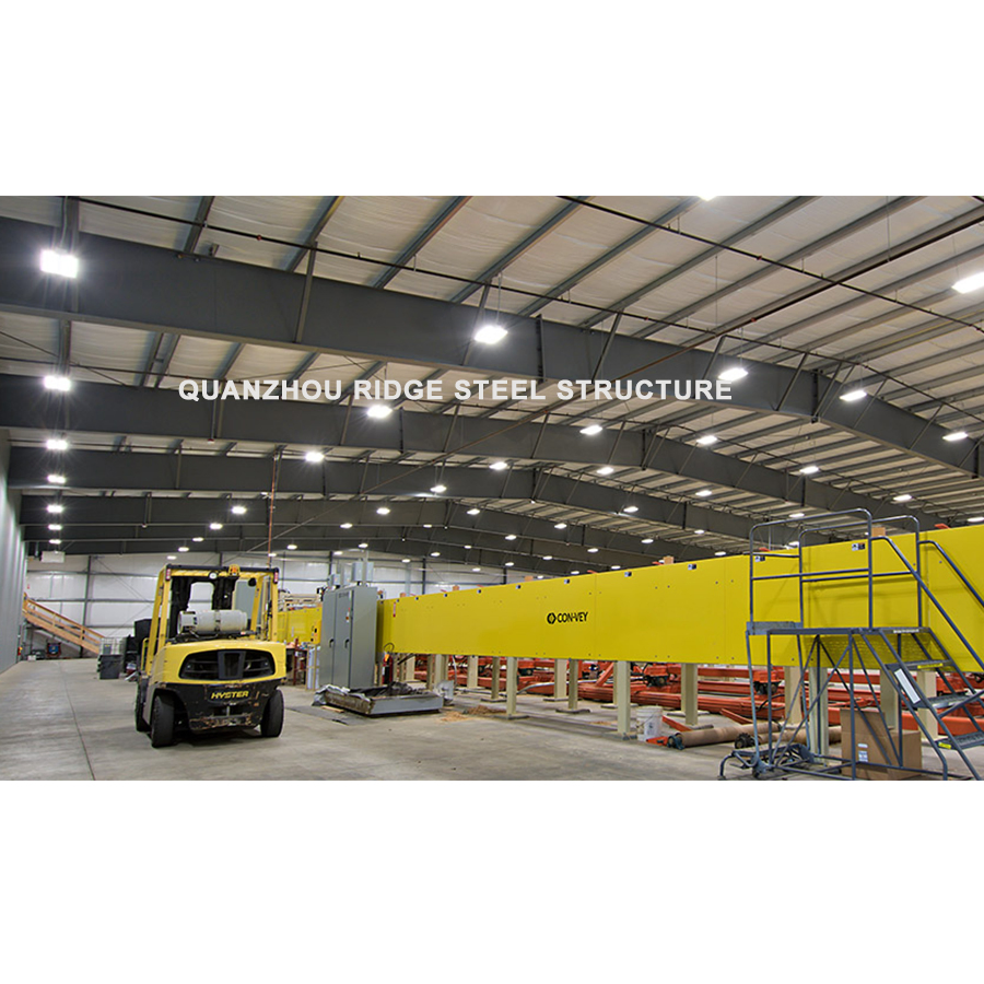 China Prefabricated Steel Building Manufacturer Industrial Steel Structure Fruit Processing Workshop Building