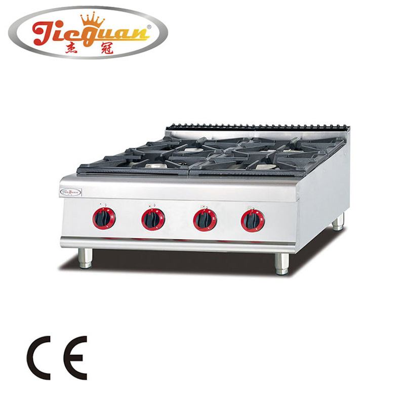 Gh-987A Stainless Steel with 4-Burner and Gas Oven (CE certificate) The Oven Is Equipped with Piezoelectric Gas Stove