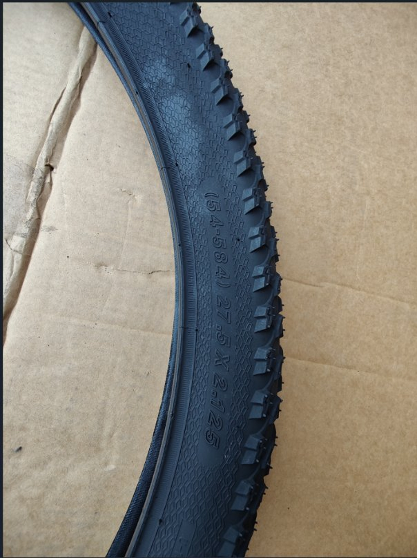 Велосипедная покрышка 27.5x2.125, черная