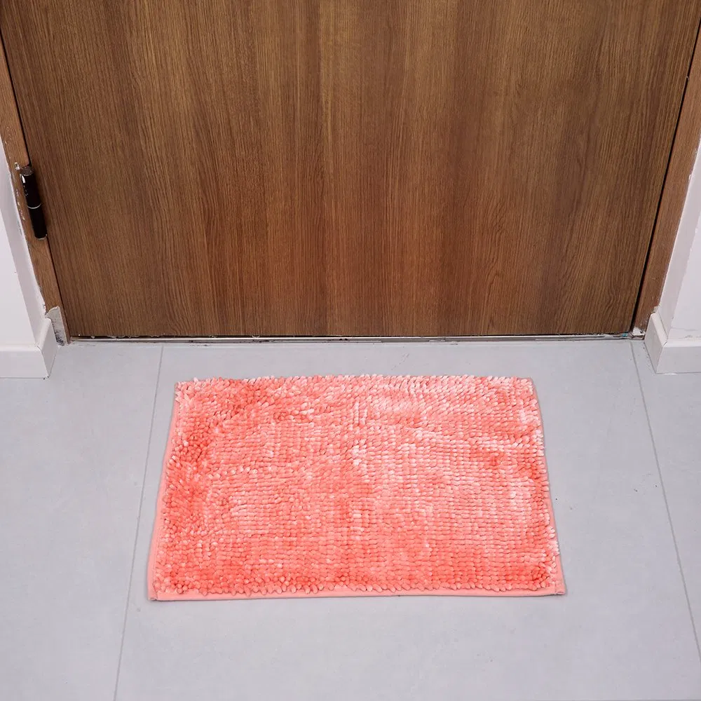 Wholesale Chenille Steam Yarn Bathroom Kitchen Absorbent Floor Mat