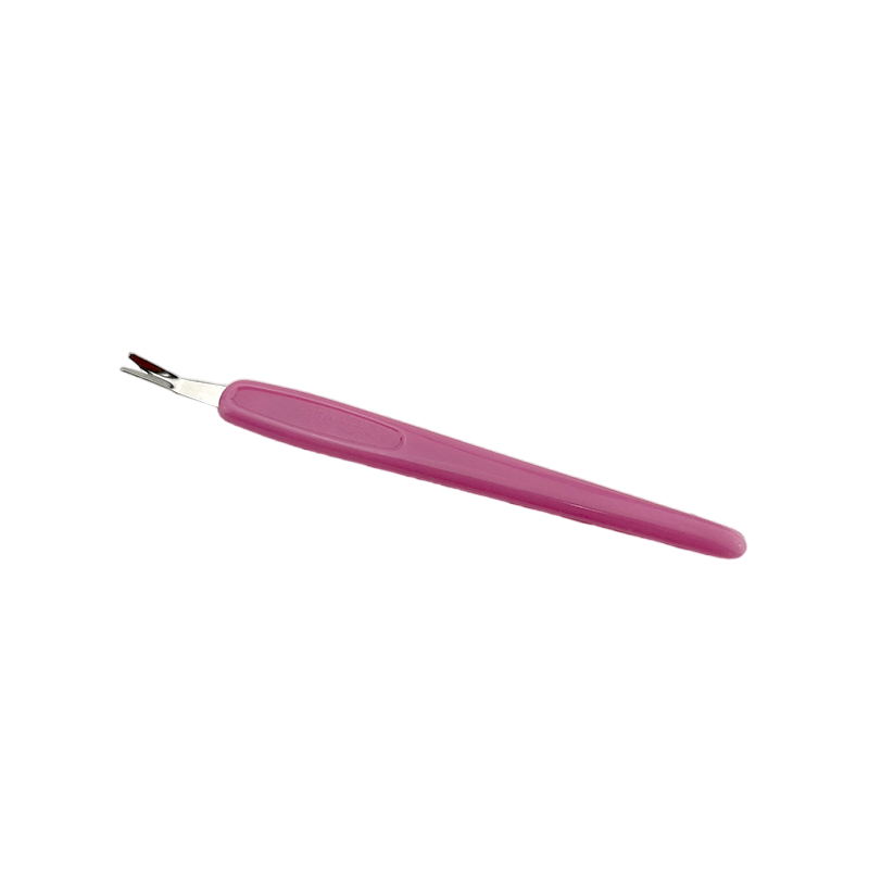 Fashionable Nail Cuticle Pusher Trimmers Women's Stainless Steel Pointed Eyebrow Tweezer