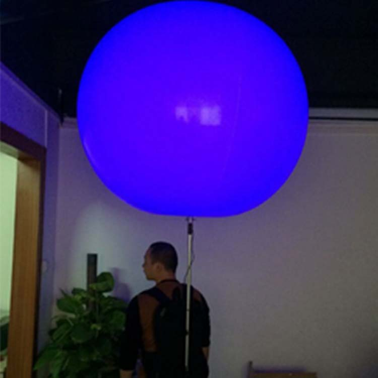 Advertising Inflatable LED Lighting Backpack Balloon Inflatable Backpack Ball for Parade
