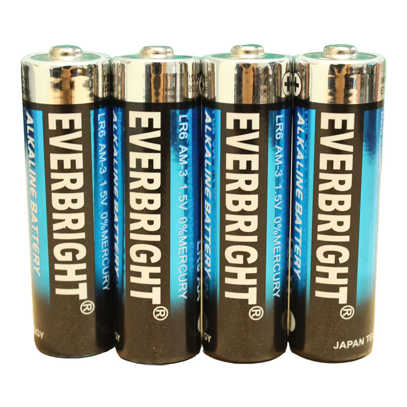 Premium Long-Lasting Am3 Lr6 AA Alkaline Batteries for Electronics