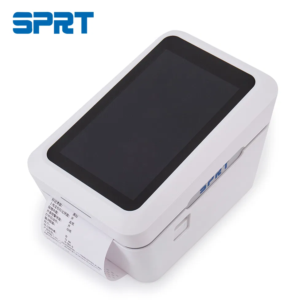 2025 new arrived 8inch touch screen desktop pos android pos terminal with 80mm printer with wifi and Bluetooth