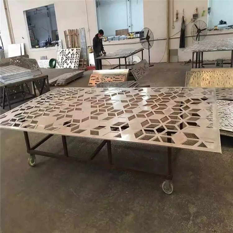 Luxury Villa Decorative Aluminum Made Carved Metal Fence for Swimming Pool and Backyard