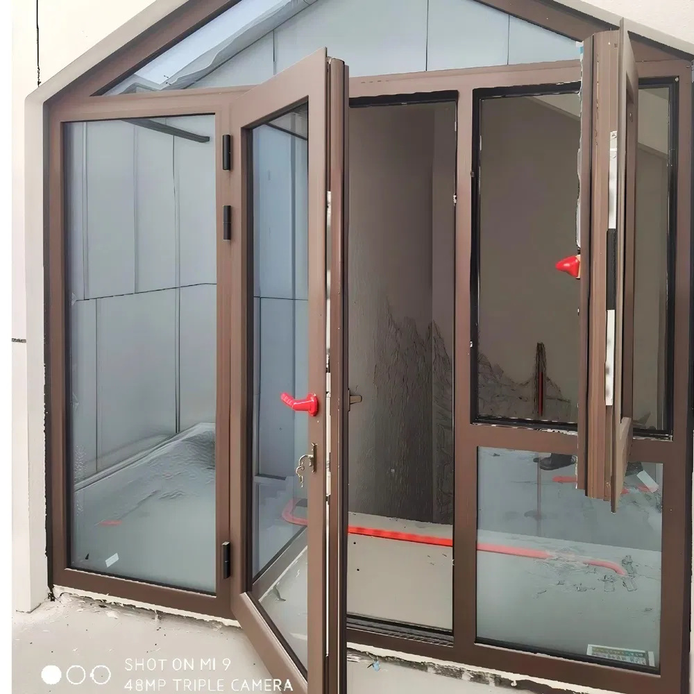 Msl-82 Series Outward-Opening Aluminium Clad Wooden Casement Windows & Doors