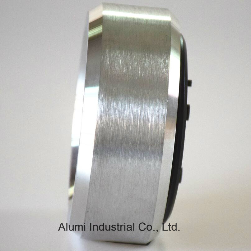 Hotel Silent Alarm Clock Metal Body Clock