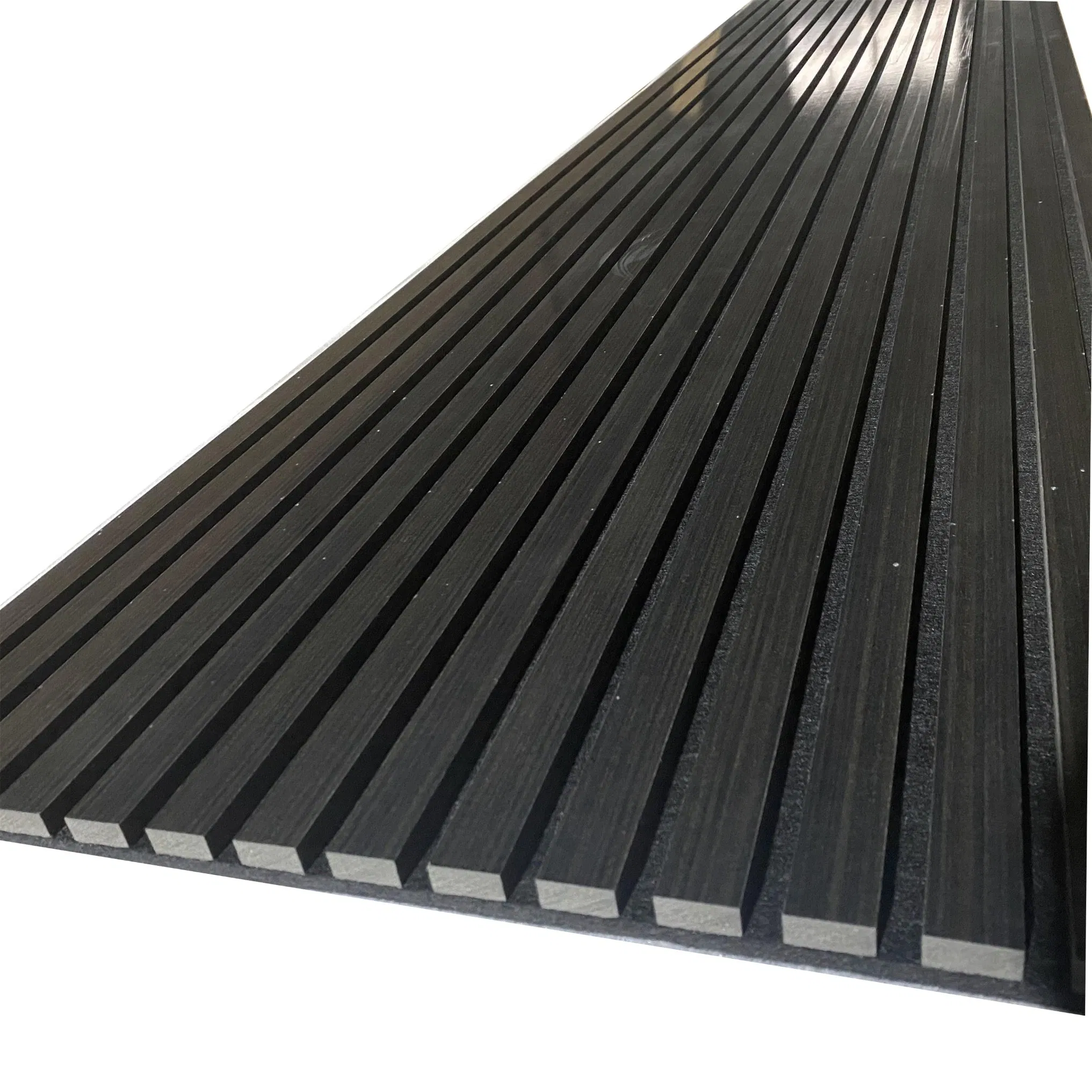 Natural Wood Veneer Acoustic Panels Design Slat Wall Akupanels Sound Proof