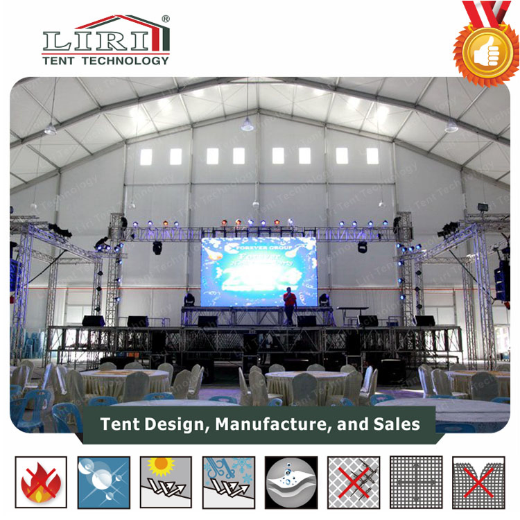 Waterproof 20 X 50 Polygon Canopy Tent for Exhibitions Events
