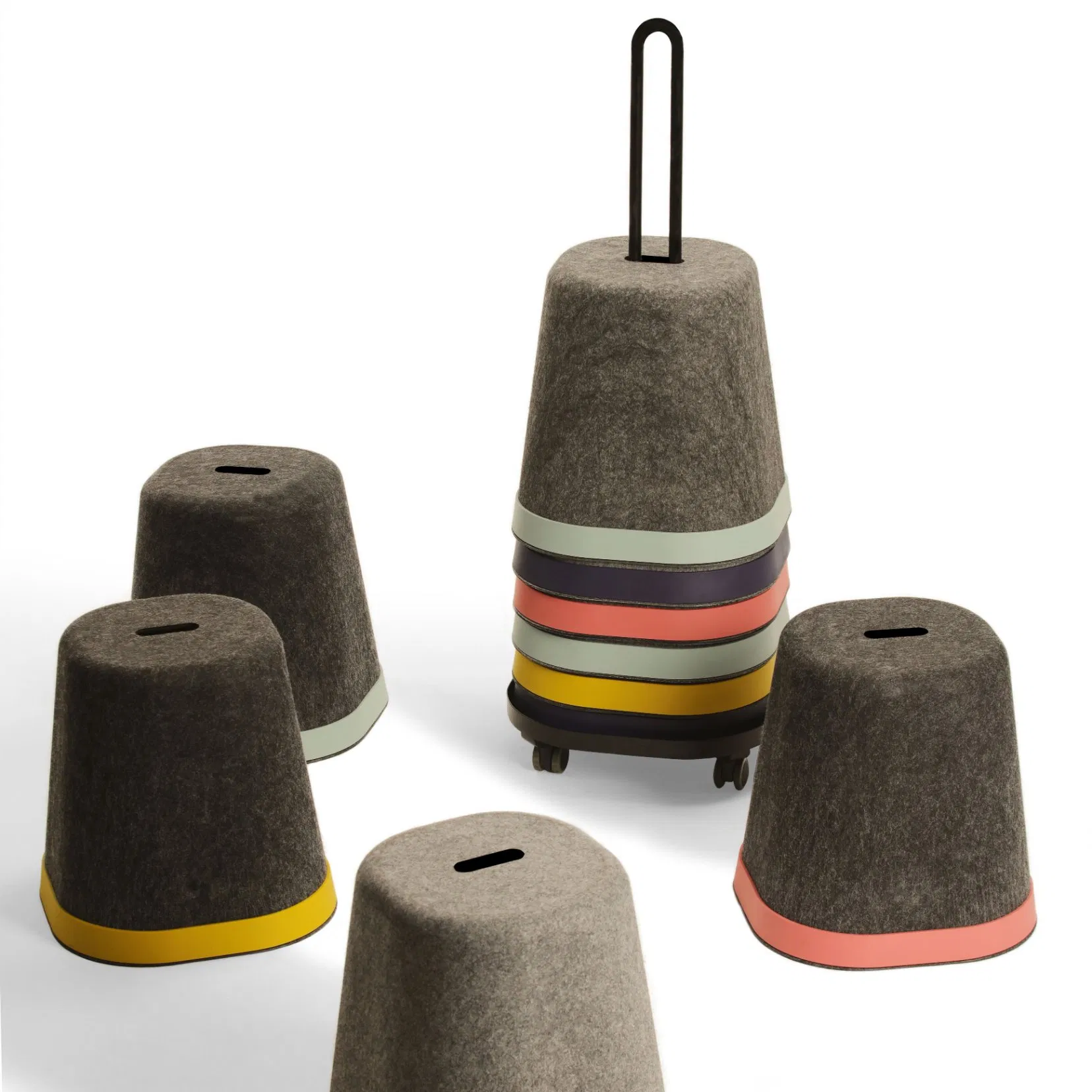 Multifunctional Use Environmentally Friendly Sound Absorption Materials Household Chair