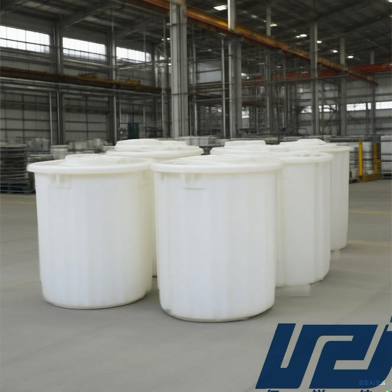 PE Material Plastic Square Container with Excellent Chemical Resistance Is for Laboratory Use