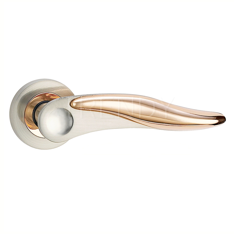 Door Hardware Zinc Alloy Handle Lock (7017-Z6055-CL)