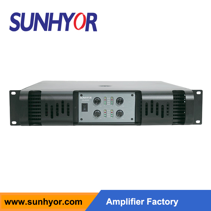 Customized Professional Power Amplifier with Customer-Designed Logo and OEM Panel