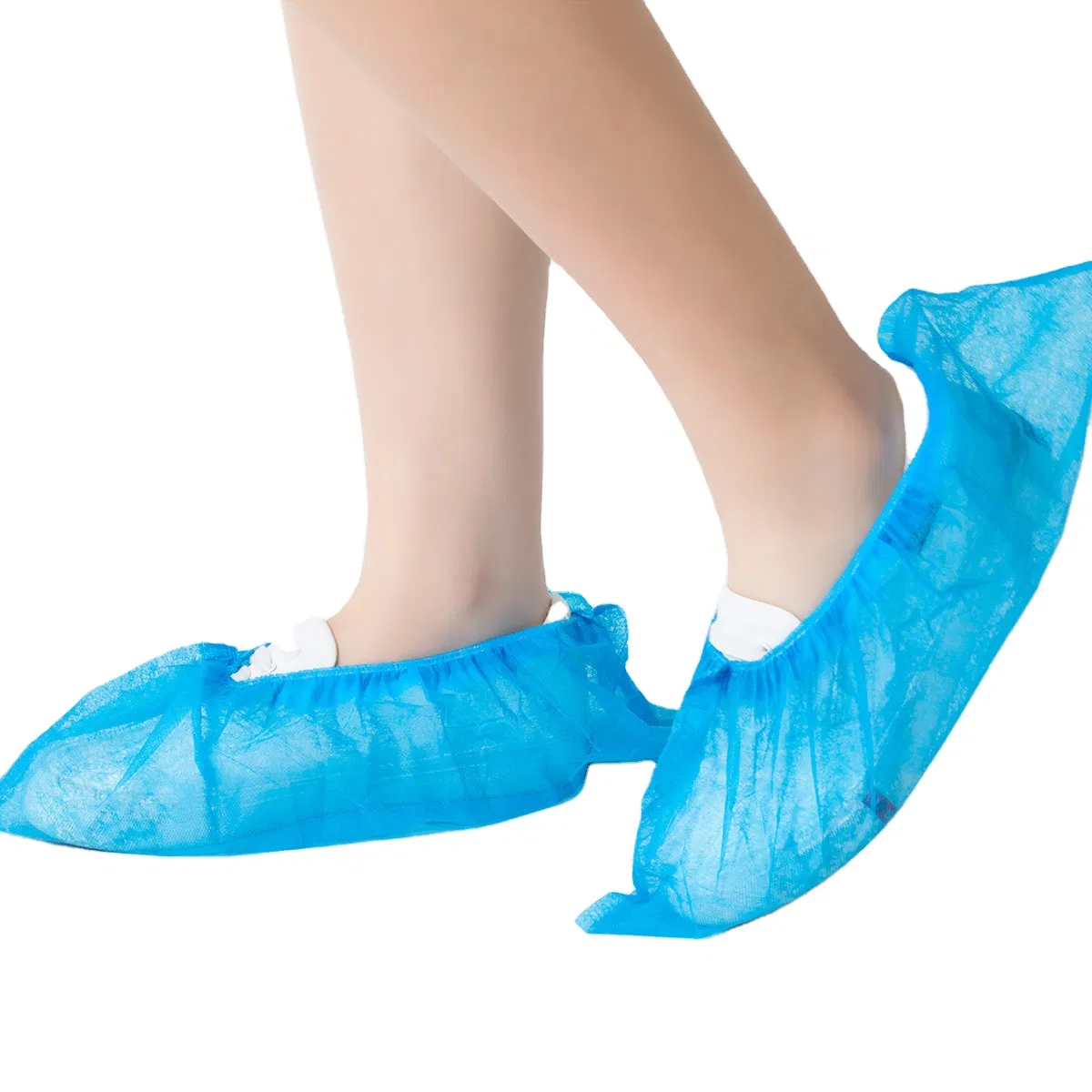 Half Rubber Band PP30g Non-Woven Disposable Shoe Cover