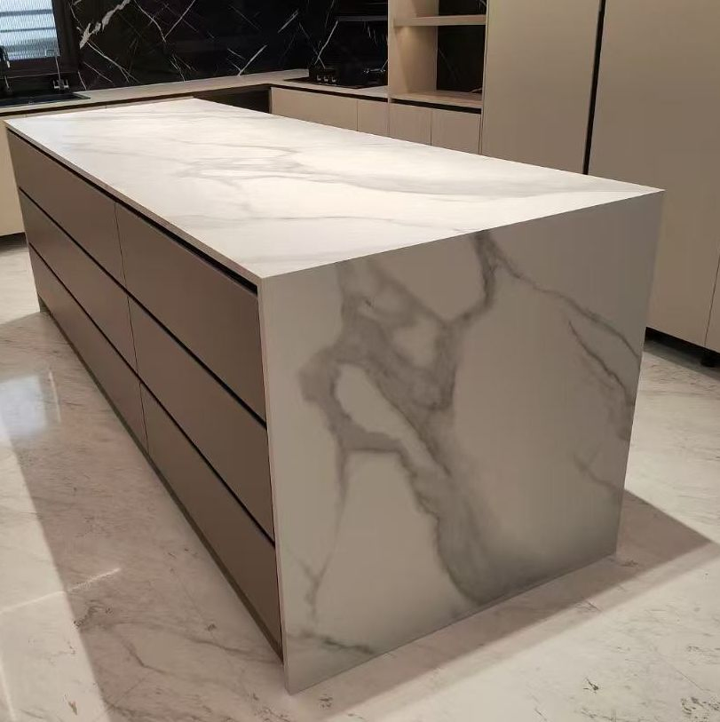 Premium Ight Marbl Large Format Sintered Stone for Elegant Walls