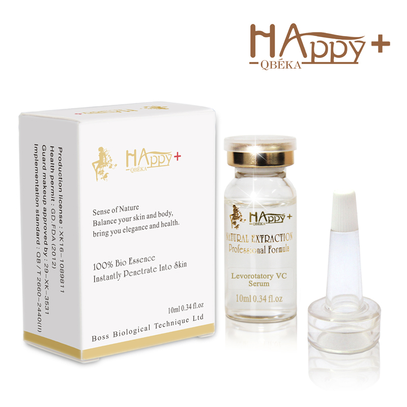 Wholeslae Cosmetics Happy+Levorotatory Vc Essence Cosmetic Whitening & Acne Remove Serum