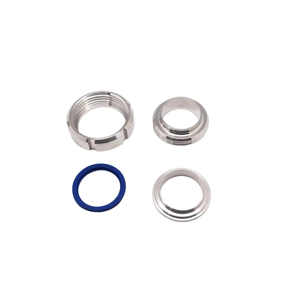 Stainless Steel 3A/SMS/DN Round/Hexagon Union
