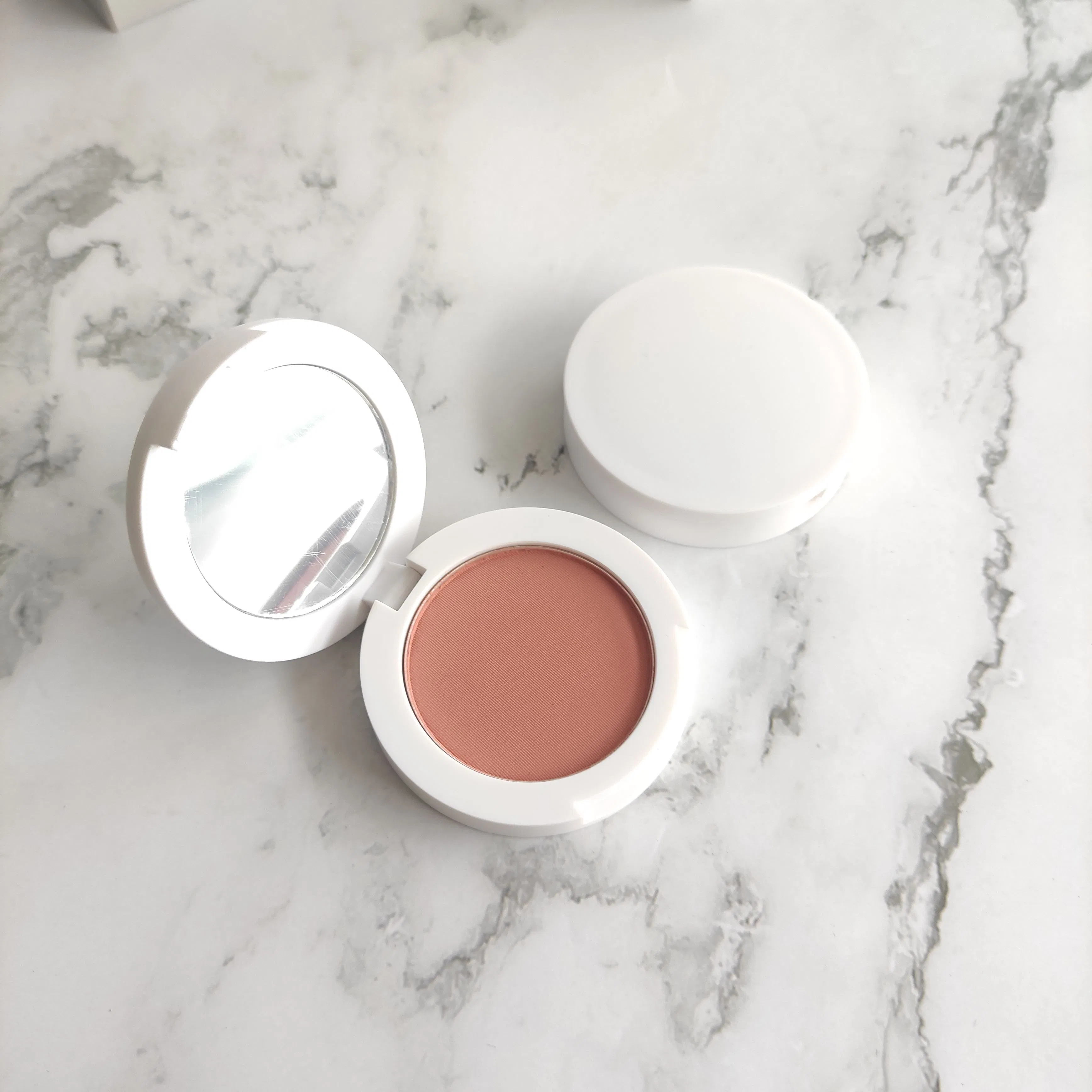 Chinese Vendor Wholesale Waterproof Vegan Silky Powder Single Blush Palette Private Label
