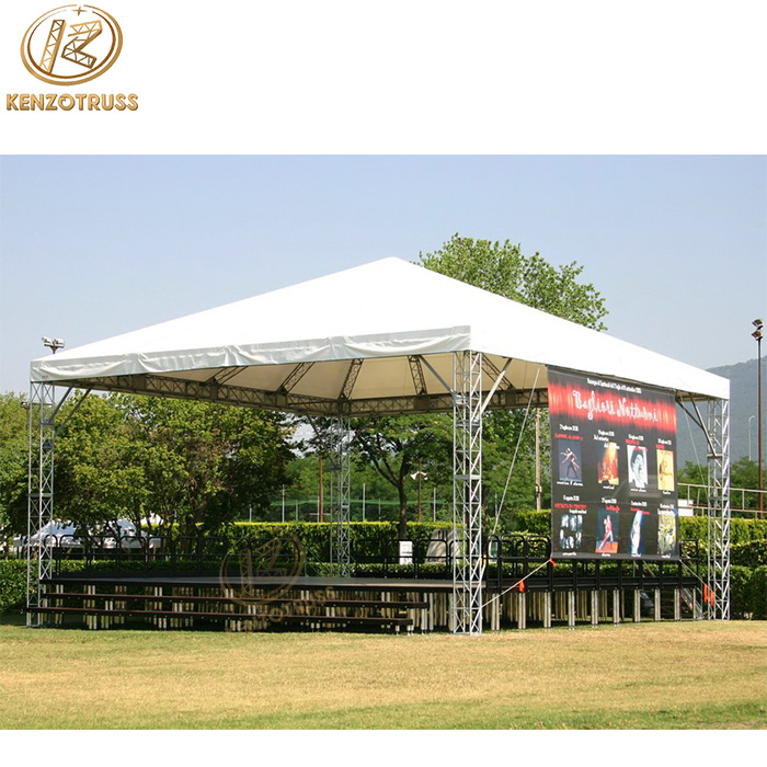 Lightweight Non-Rust Aluminum Truss Stage with TUV Certificate