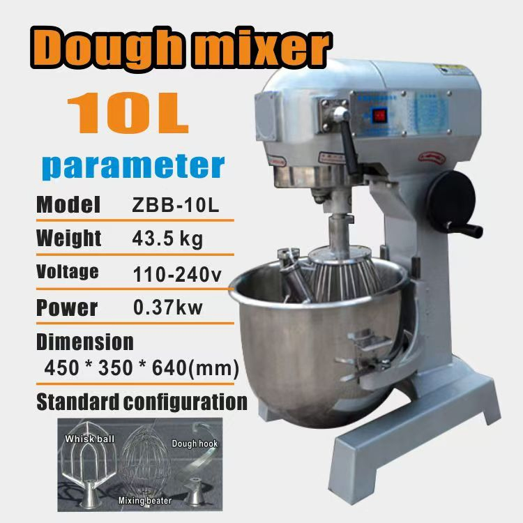 10L Mayonnaise Vertical Industrial Small Planetary Mixer Machine (ZBB-10L)