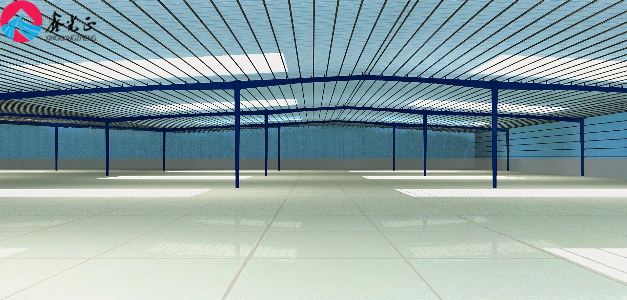 Customized Steel Structure Car Garage Hangar Factory Warehouse Workshop