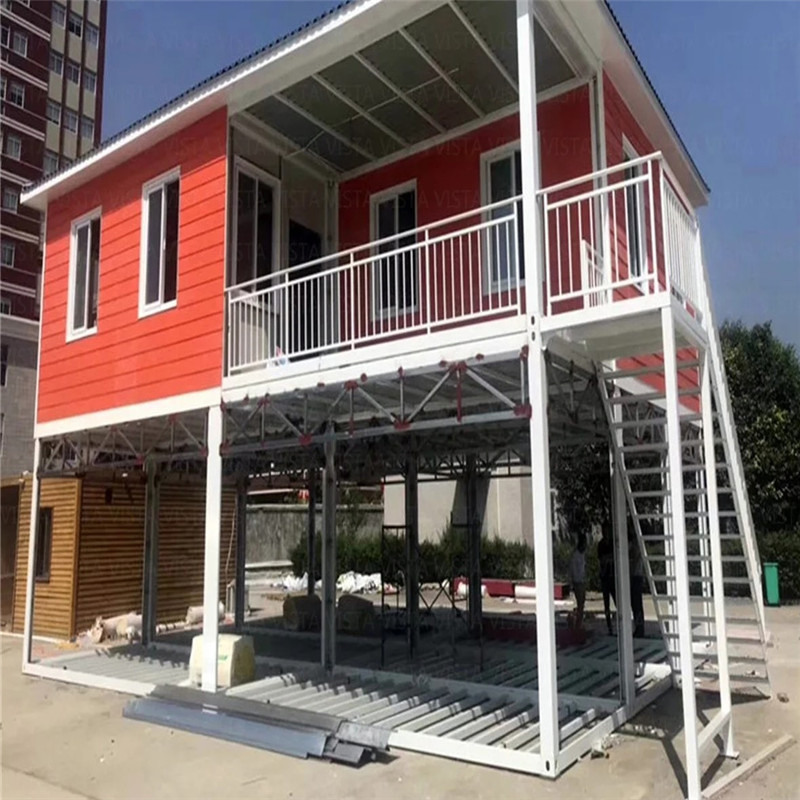 China Luxury Prefab Mobile Camp Portable Container Caravan