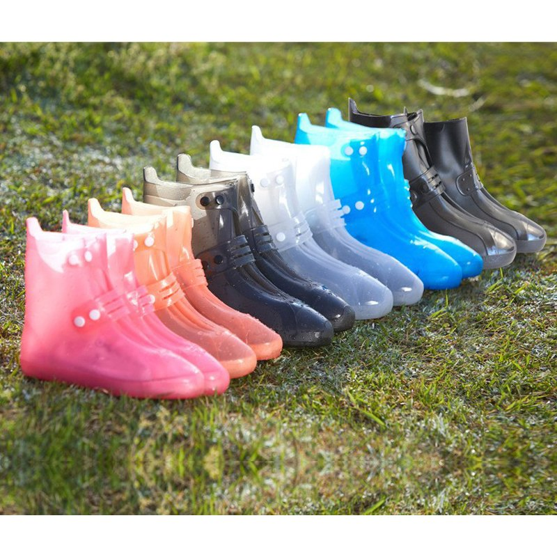 Fashionable Waterproof Shoe Cover Double Breasted Rainproof Kids Shoe Cover