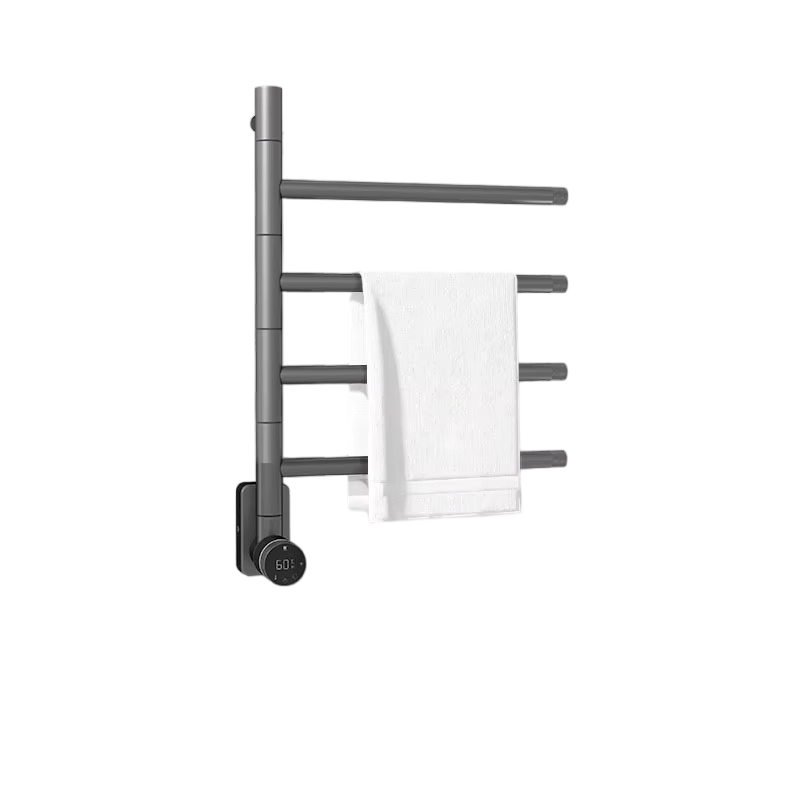 Versatile Electric Towel Warmer New Design Chrome Electric Towel Dryer Bathroom Heated Towel Warmer Rack
