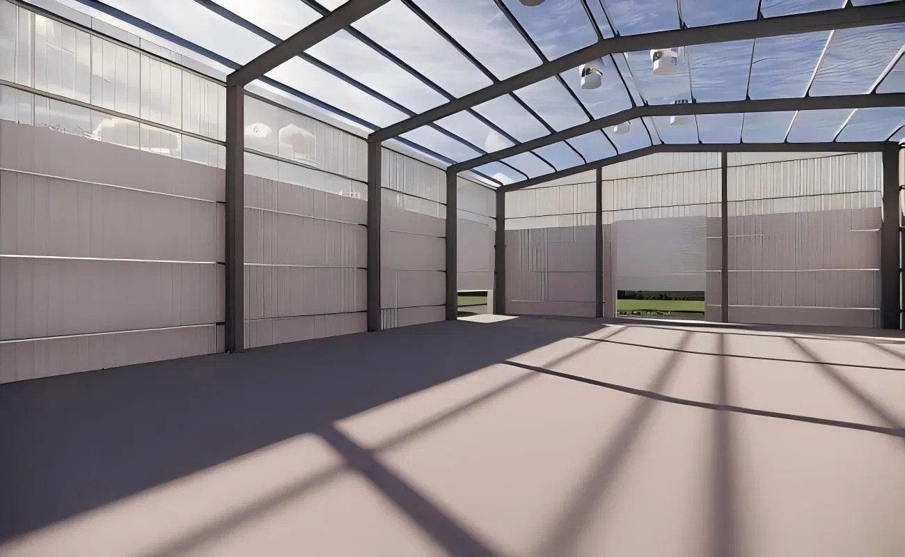 Prefab Tiny Portable Modular Prefabricated Container Folding Structure Frame Steel House Warehouse