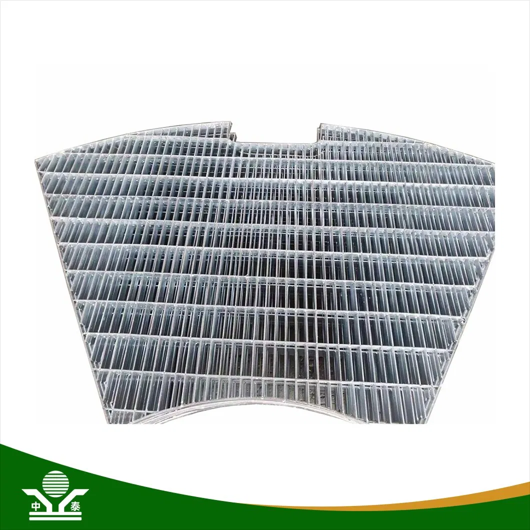 Zhongtai Square Shape 1" X 5/16" China Steel Drain Grates Suppliers Hdsgw22-02 Galvanized Mild Steel Grating Used for Industrial Truck