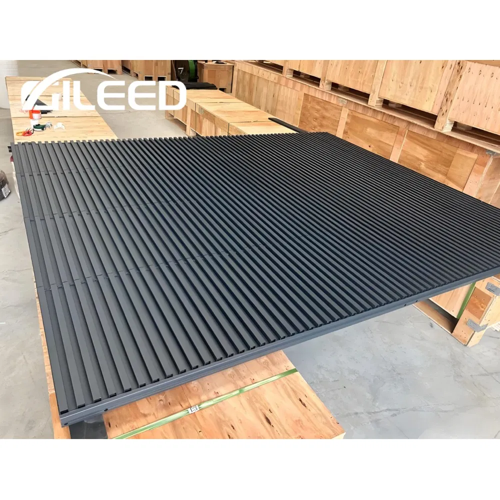 Full Automatic Grid Garage Door Automatic Opening Mechanism Sectional Insulation Garage Door