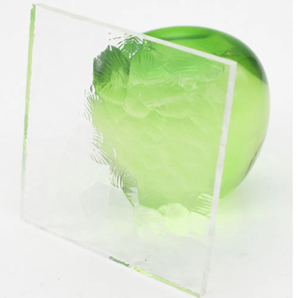 10mm Guangzhou Translucent and Not See-Through Oceanic Pattern Glass (CP-TP)