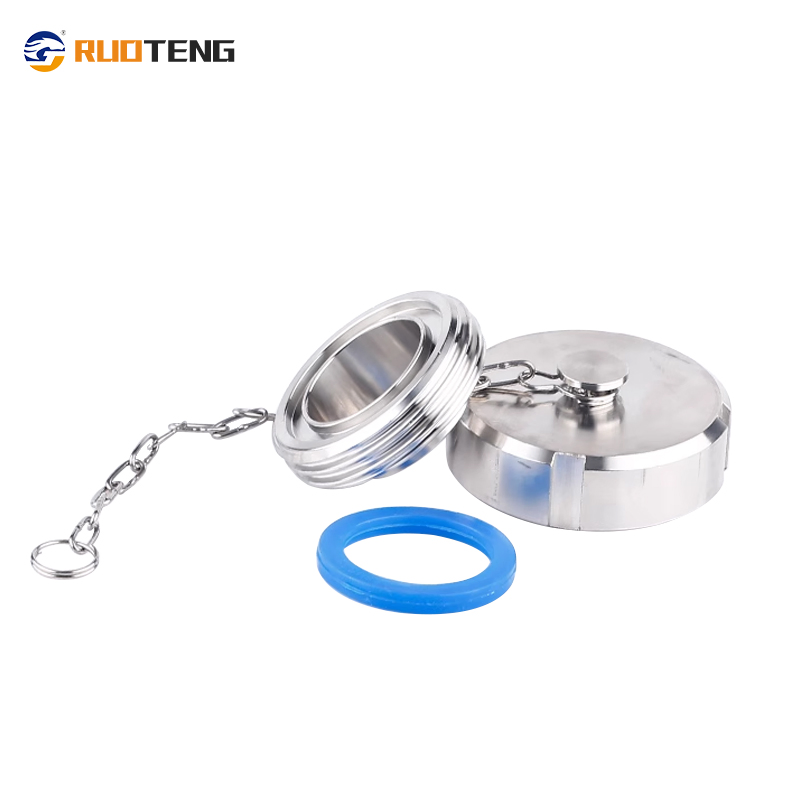 [Ruoteng] Sanitary Stainless Steel SS304 Complete SMS DIN Union with Chain