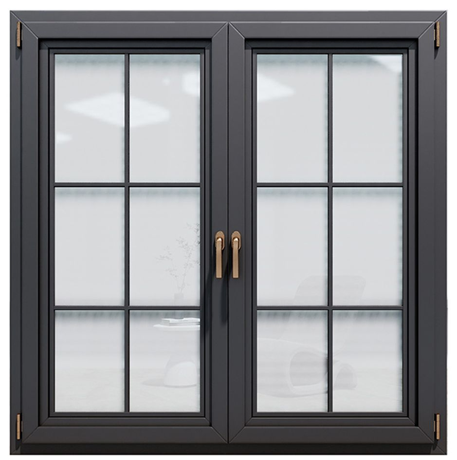 Customdouble Glazed Toughened Glass for Insulation Rain Wind Resistance Nova Aluminium Casement Window