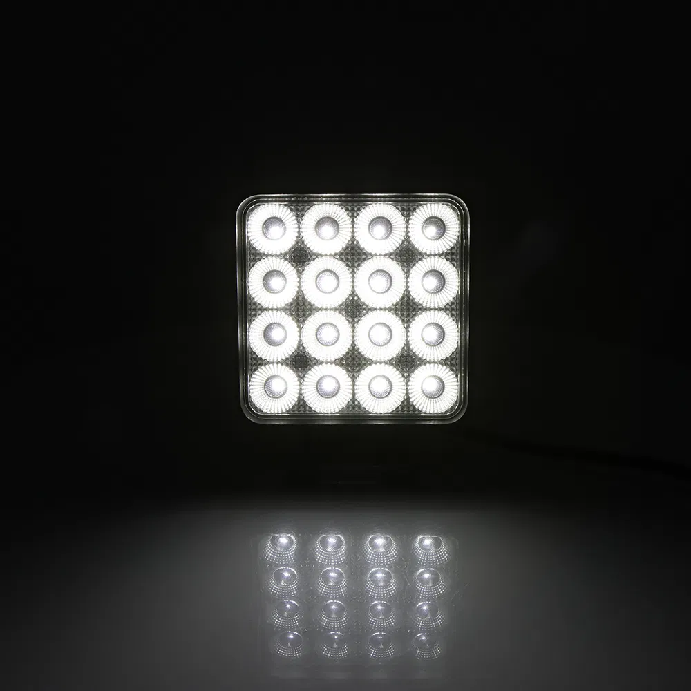 LED лампа 50W 4 дюйма для спецтехники, белый свет
