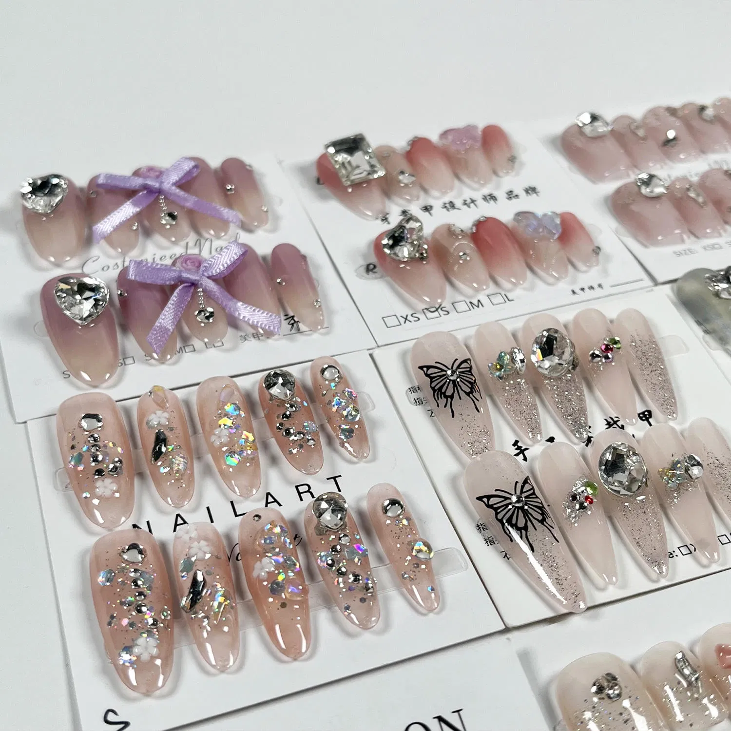 High Quality Luxury Handmade Designed Press on Nails